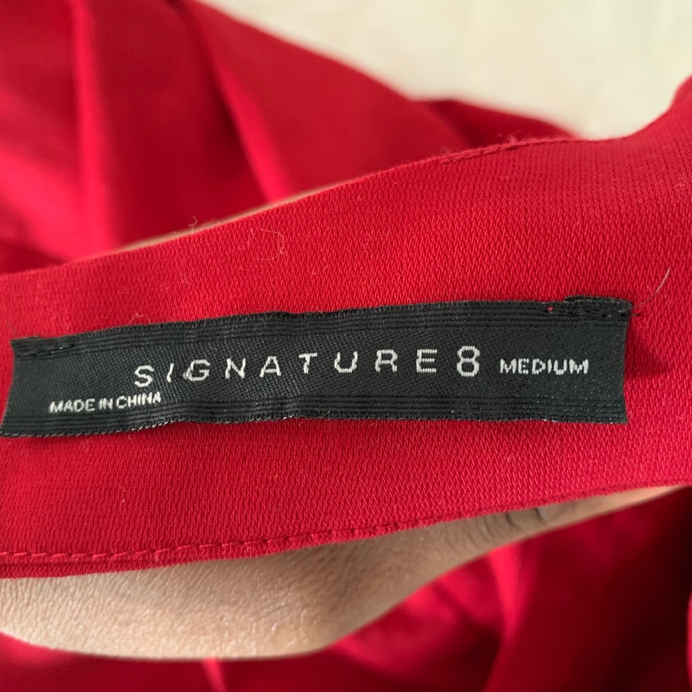 Red Backless Dress Signature8 - Picture 3 of 3
